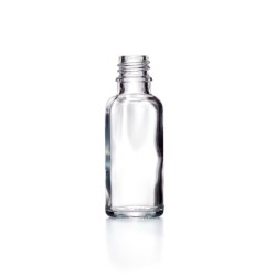 50ml Clear Glass Dropper Bottle, GL18 Neck